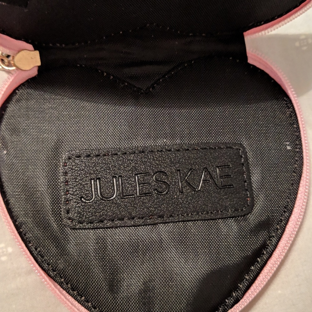 *Last Chance* Jules Kae Keychain - Pink Heart - Picture 7 of 7